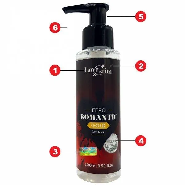 Массажное масло LoveStim Fero Romantic Gold, 100 мл