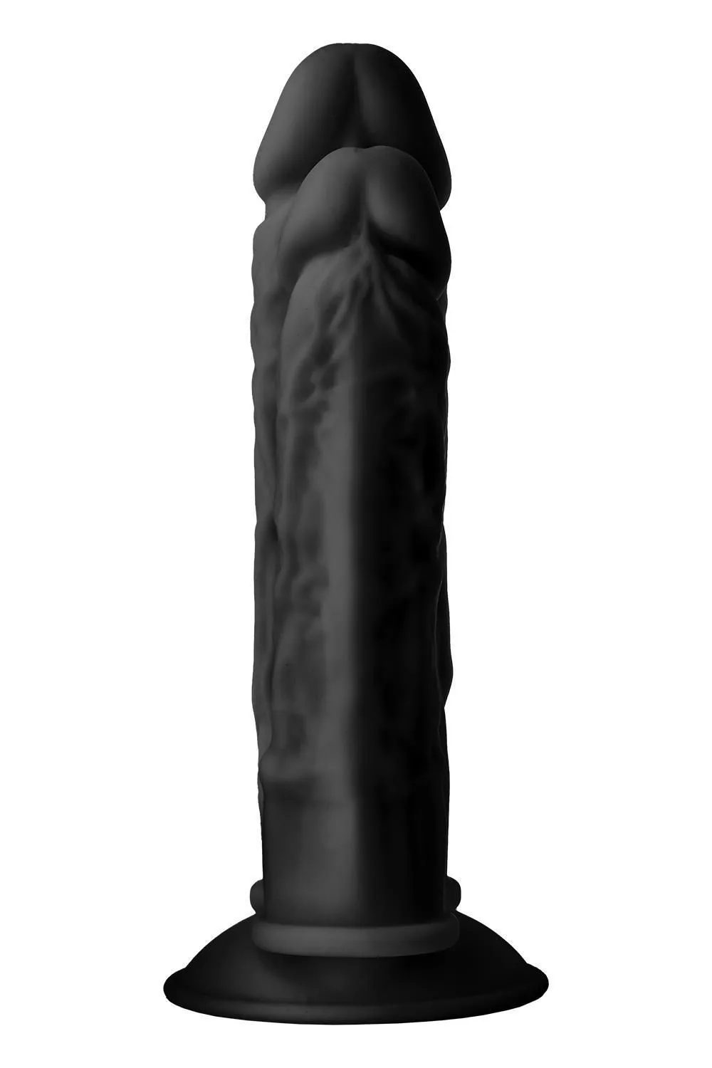 Подвійний фалоімітатор Real Love Double Penetrator, 19.5 см (чорний)
