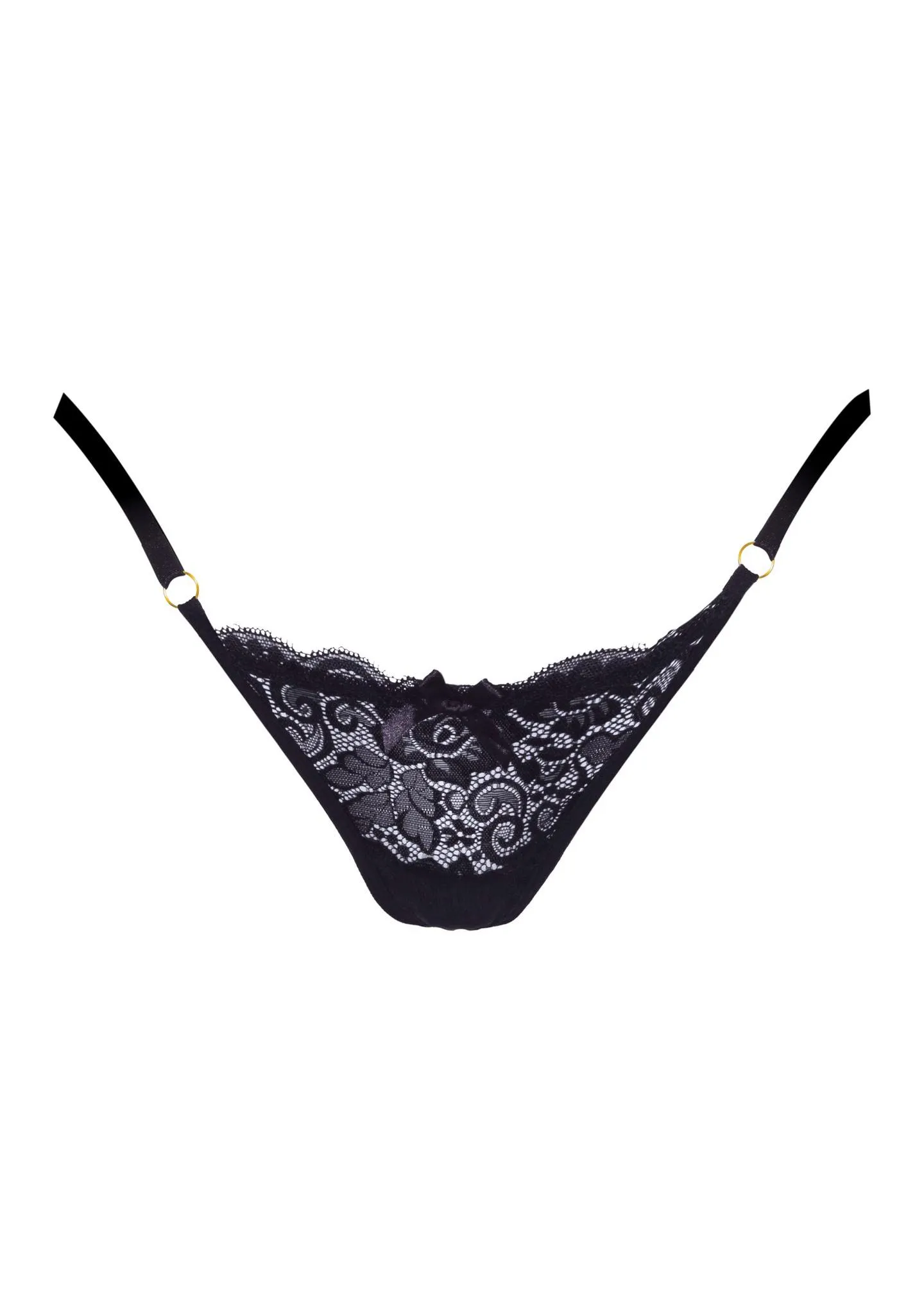 Вибратор в трусики Toy Joy Angel The Divine Panty Pleaser, 9,3 см (черный)