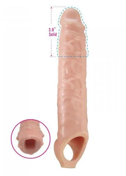 Насадка на пенис Toyz4lovers Timeless Mighty Tusk, 28 см (телесный)