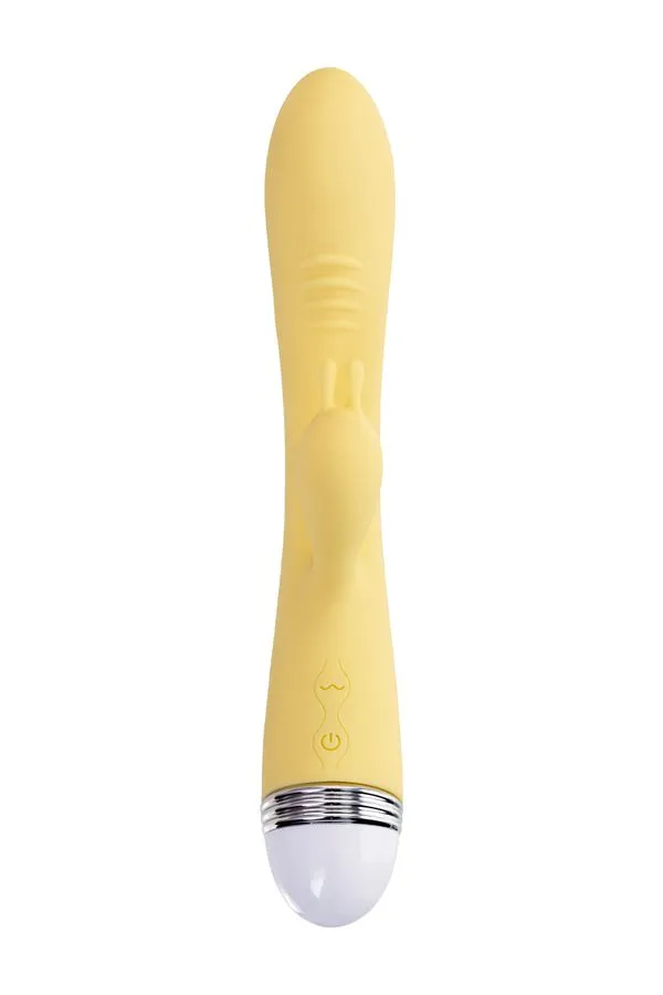 Toyfa Aster Flovetta - Wibrator królik, Żółty, 22 cm