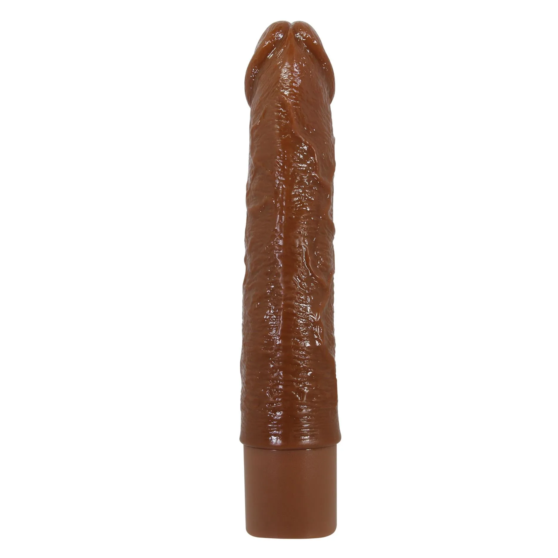 Pretty Love Leander Realistic - Wibrator, Brązowy, 20.3 cm
