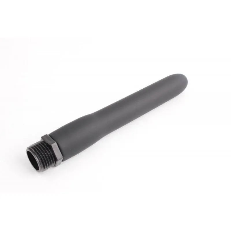 Силіконовий наконечник для анального душу Black Mont 5.9 Bum Douche Buddy, 15 см (чорний)