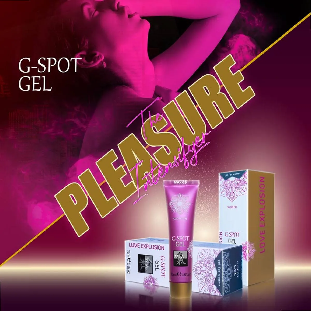 Hot Shiatsu G-Spot Gel for Women - Żel, Bezzapachowy, 15 ml
