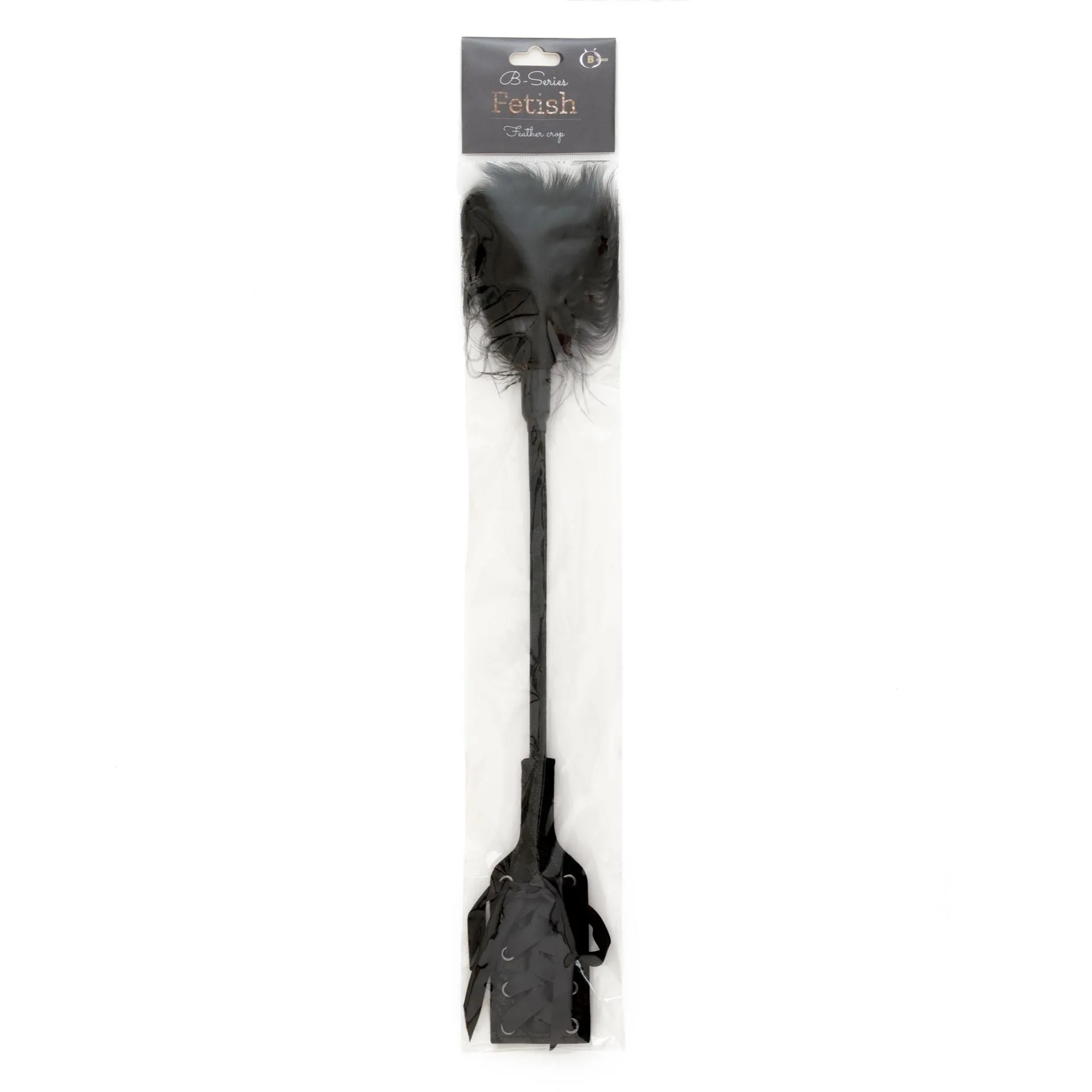 Fetish B - Series Tickler & Whip 3.0 - Szpicruta, Czarny, 41 cm