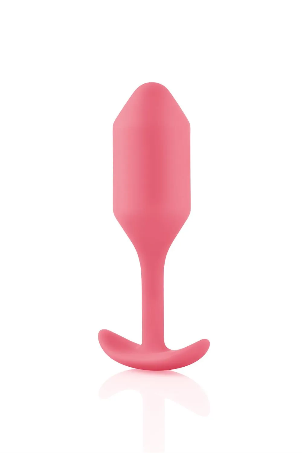 Анальна пробка B-Vibe Snug Plug 2, 10.5 см (рожевий)