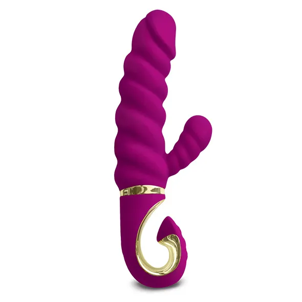Вибратор-кролик Gvibe Gcandy, 22 см (малиновый)