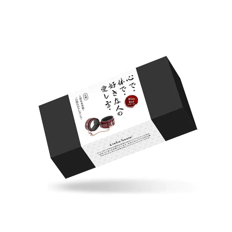 Фиксаторы для ног Liebe Seele Wine Red Ankle Cuffs, 30.5 см (бордовый)