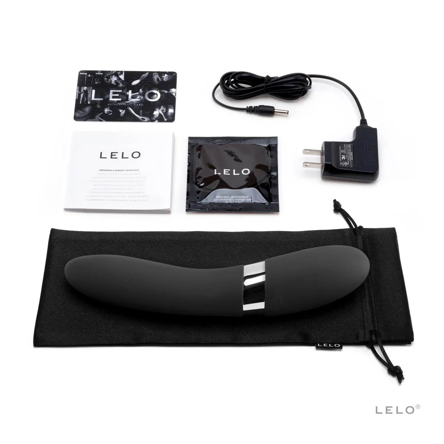 Lelo Elise 2 - Wibrator, Czarny, 22 cm