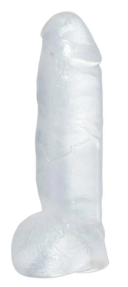 Фалоімітатор Crystal Clear Big Dong, 23 см (прозорий)