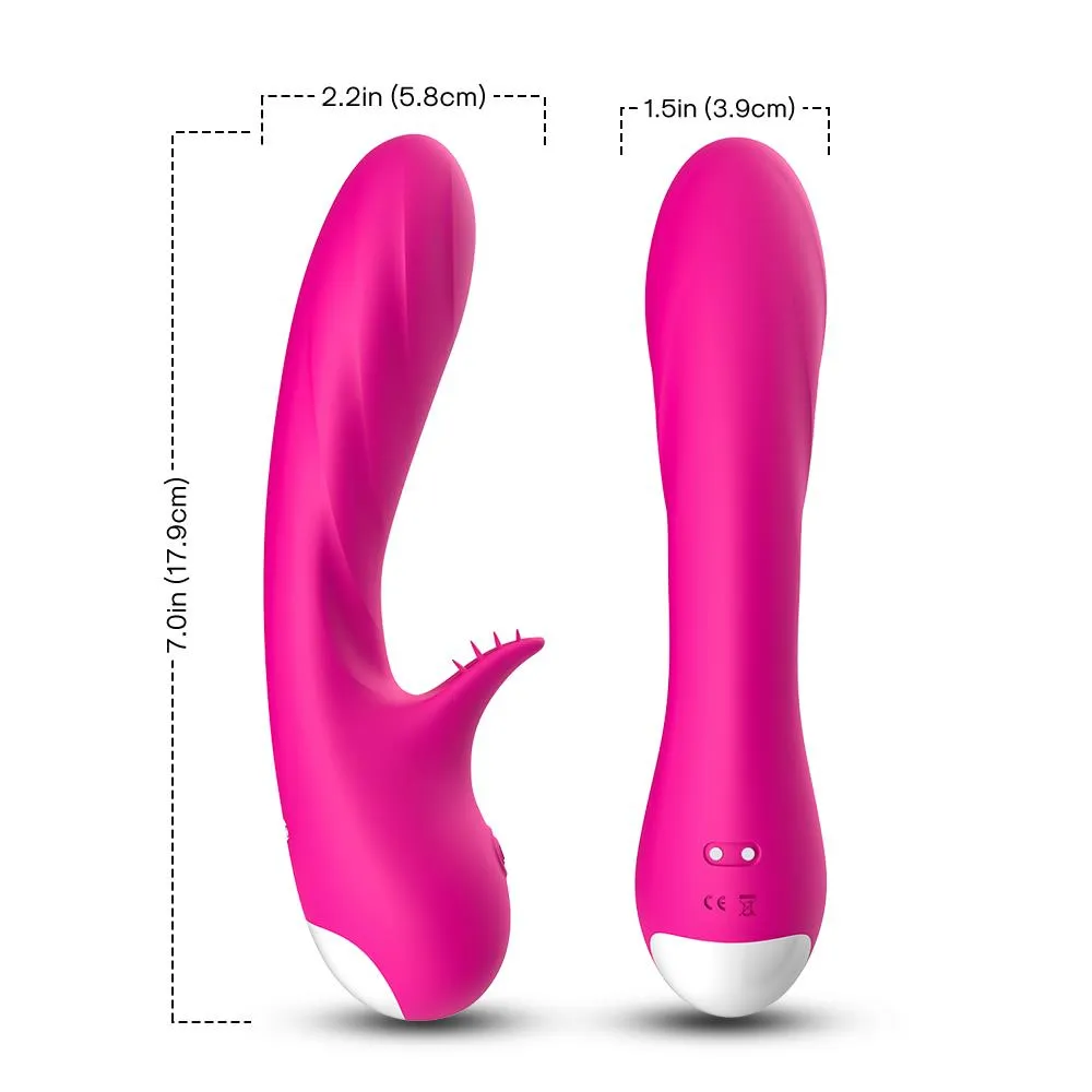 B - Series Joy Romance - Wibrator, Różowy, 17.9 cm