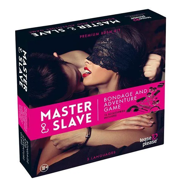 Tease & please Master & Slave Bondage Game Magenta -, Multi