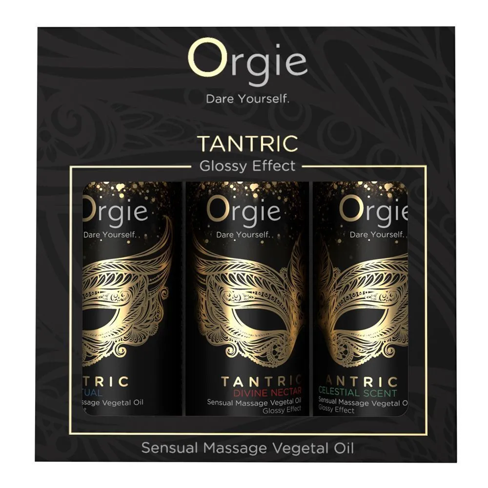 Набір олій для масажу Orgie Tantric, 3х30 мл