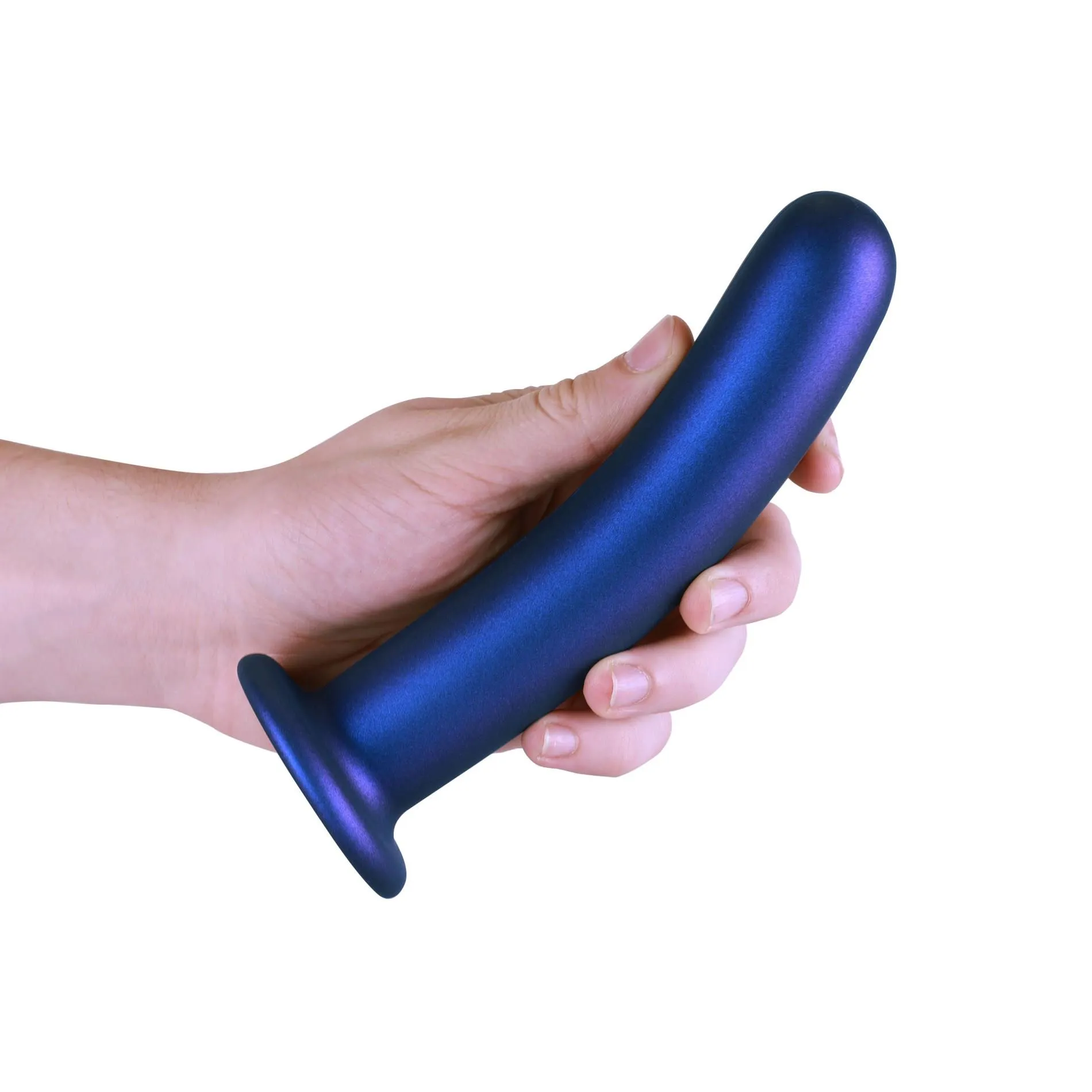 Фаллоимитатор Ouch! Smooth G-Spot Dildo 7'', 17.7 см (синий)