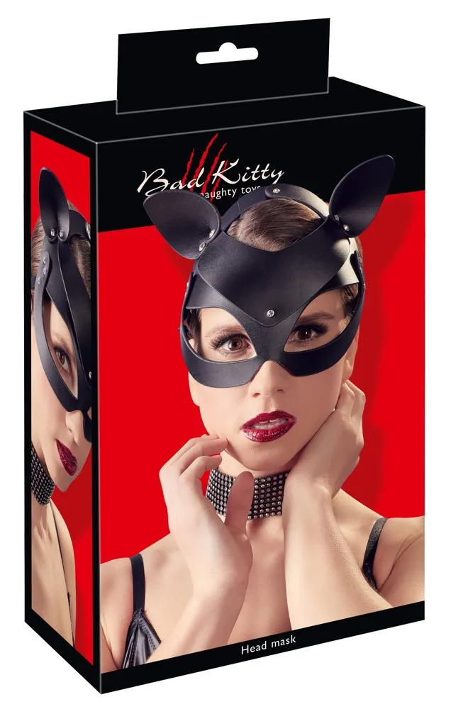 Маска Bad Kitty Naughty Toys Head Mask (черный)