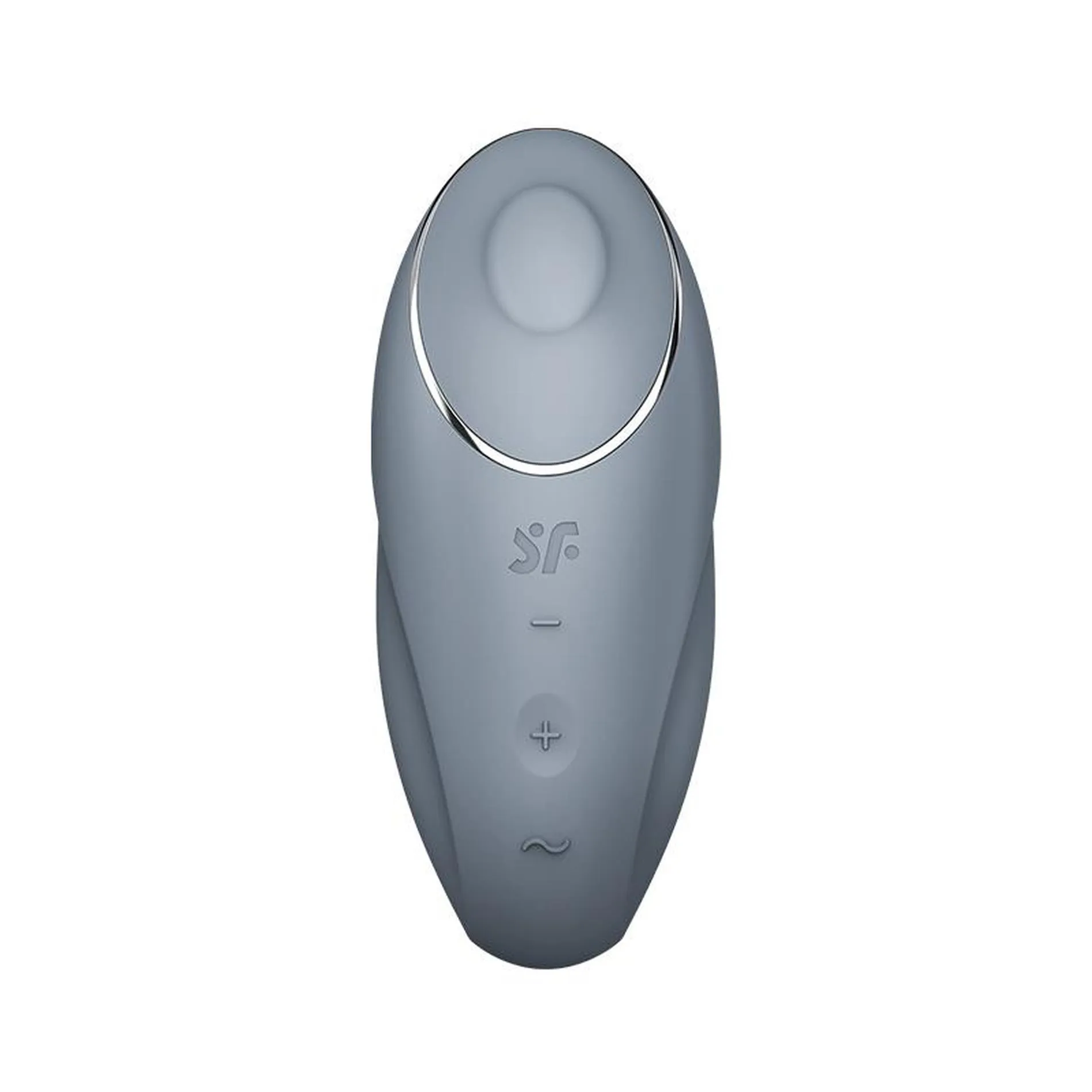 Вибратор для клитора Satisfyer Tap & Climax 1, 11 см (серый)