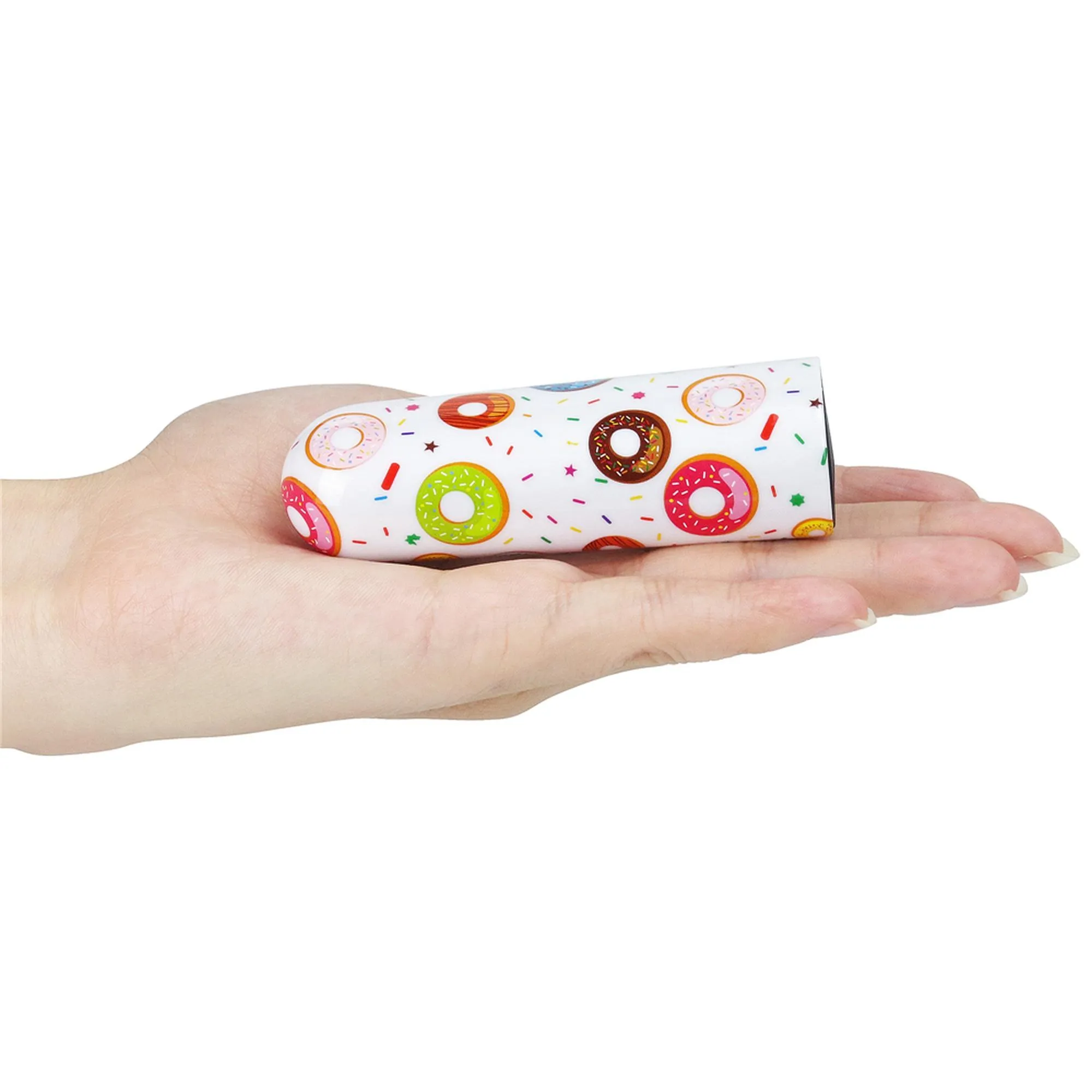 Вибратор для клитора Lovetoy Donut Massager, 8.5 см (белый)