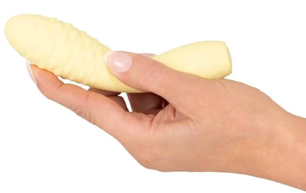 Міні-вібратор Cuties Mini Vibrator, 14,2 см (жовтий)