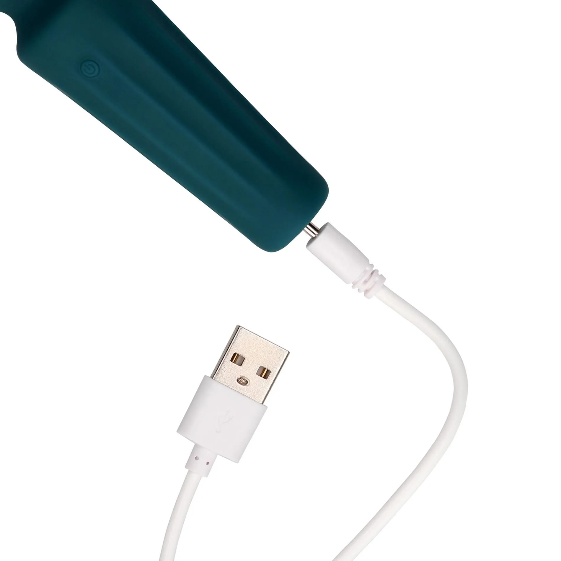 Вібратор Loveline Mini Wand Ancient Sea, 11 см (синій)