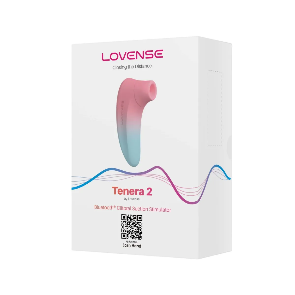 Lovense Tenera 2 - Bezdotykowy stymulator łechtaczki, Multi, 12 cm