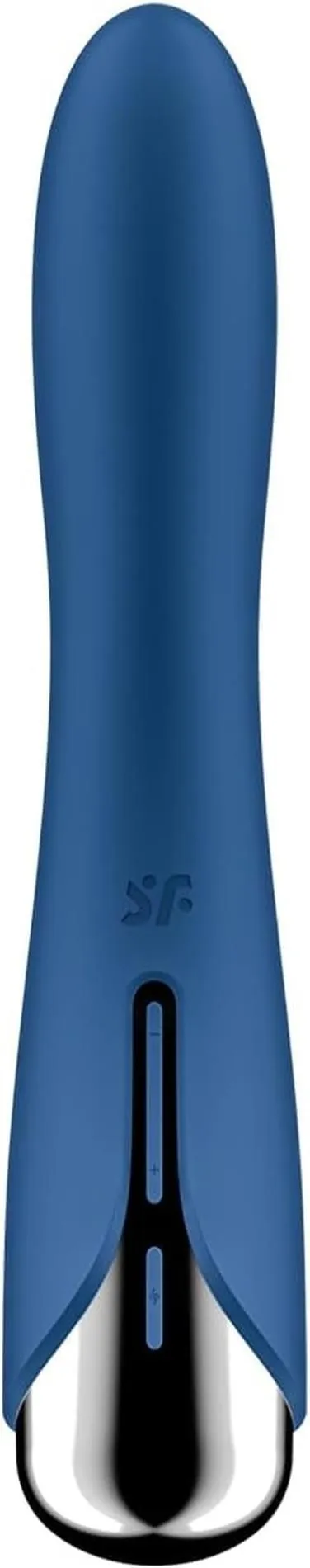 Вібратор Satisfyer Spinning Vibe 1, 17,5 см (синій)