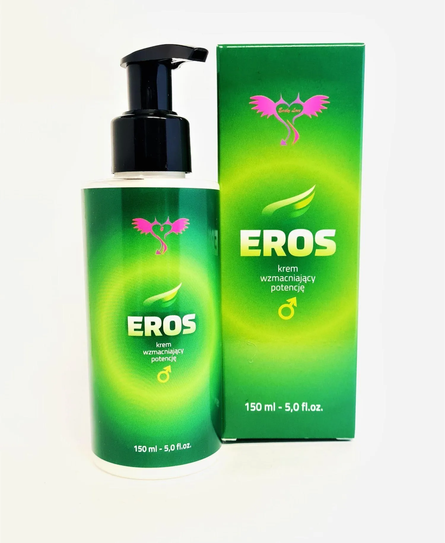 Emily Love Eros - Krem na erekcję, Bezzapachowy, 150 ml