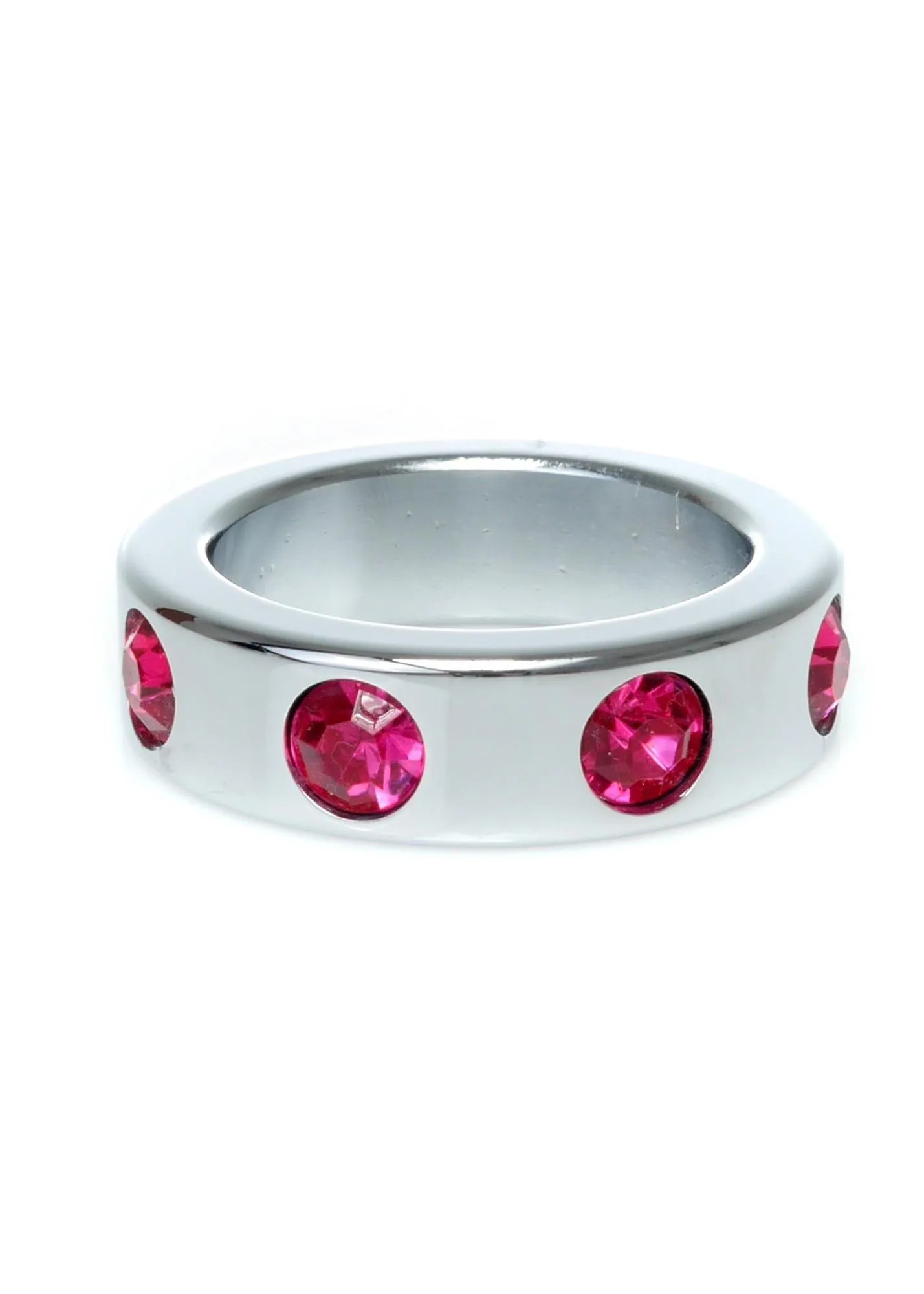 Эрекционное кольцо B - Series HeavyFun Metal Cock Ring, 5 см (серебристый)