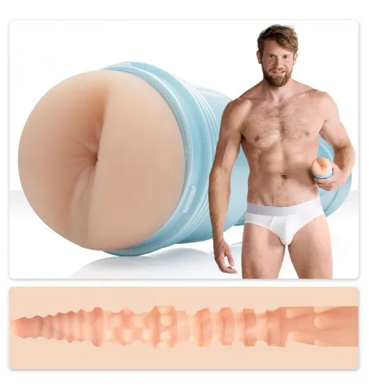 Fleshjack Colby Keller Lumberjack - Realistyczny masturbator, W kolorze cielistym, 25 cm