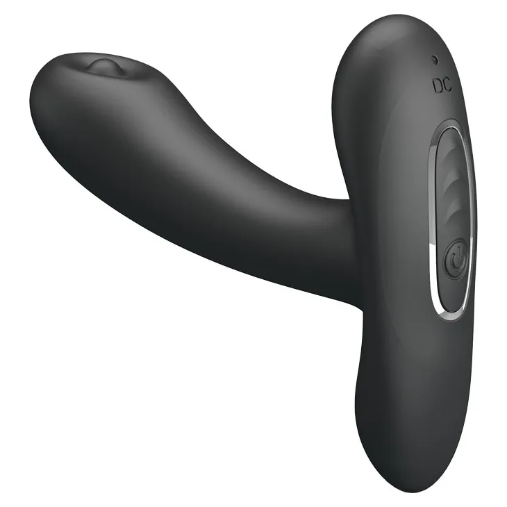 Pretty Love Remington - Stymulator prostaty, Czarny, 11 cm