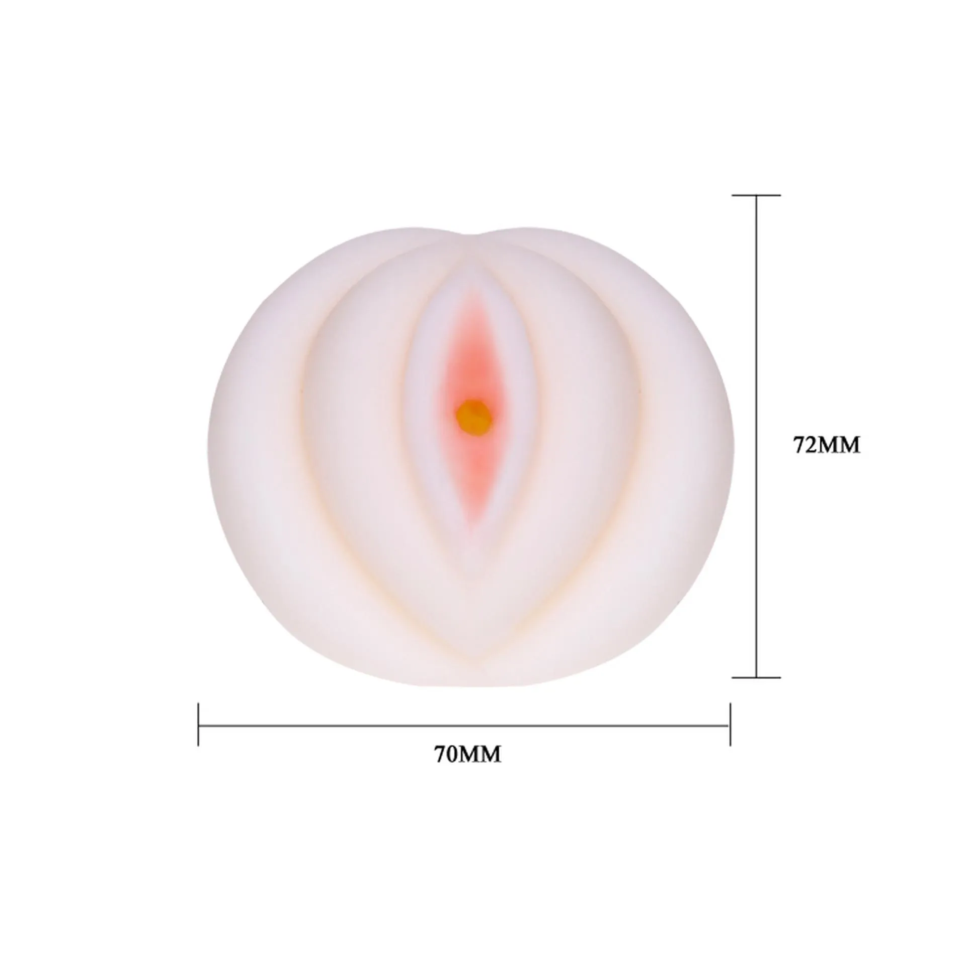 BAILE Man's Masturbator Vagina - Masturbator, W kolorze cielistym, 15.5 cm