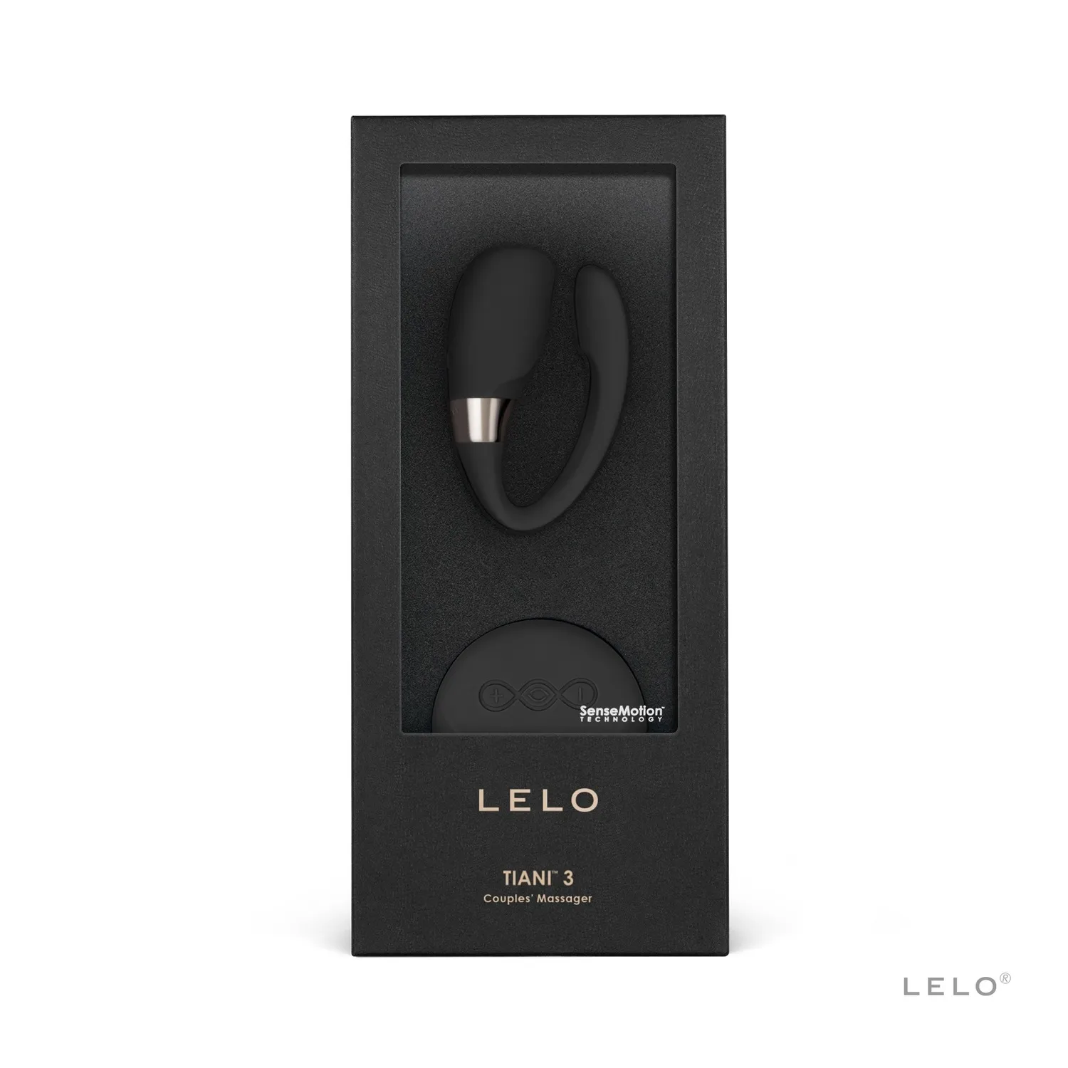 Массажер для пар LELO Tiani 3, 14,4 см (черный)