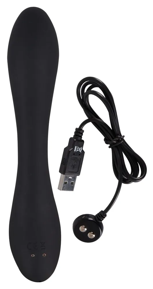 Вибратор для точки G Cleaopatra G-Spot, 19,7 см (черный)