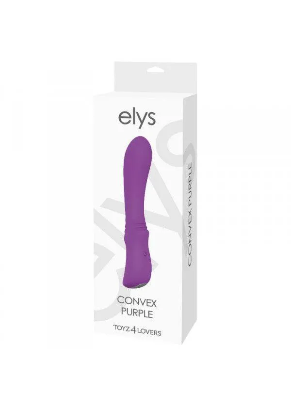 Вібратор Elys Convex, 18.5 см (фіолетовий)