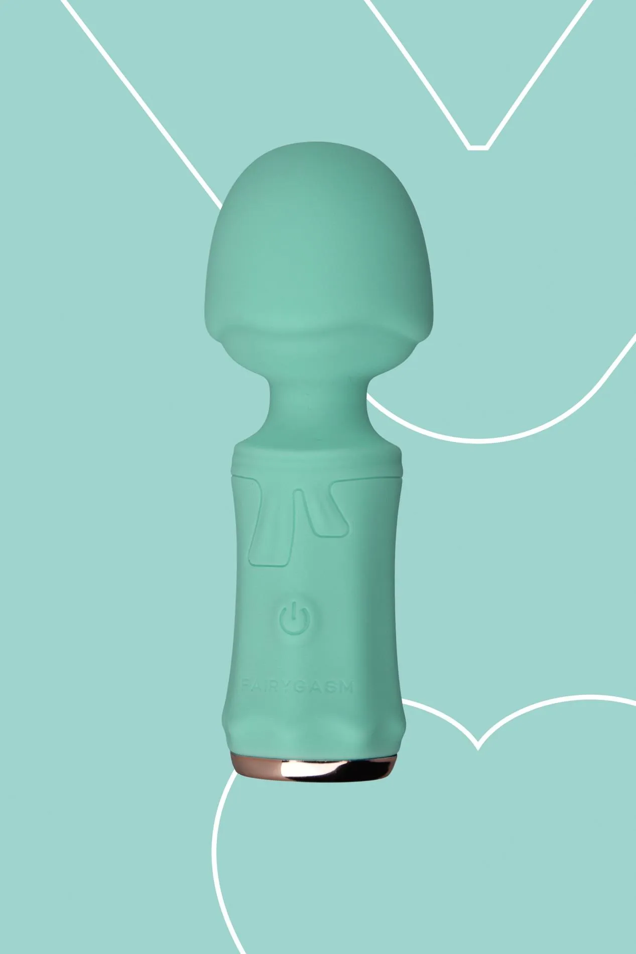Вибратор FairyGasm SecretFuntasy, 11 см (зеленый)