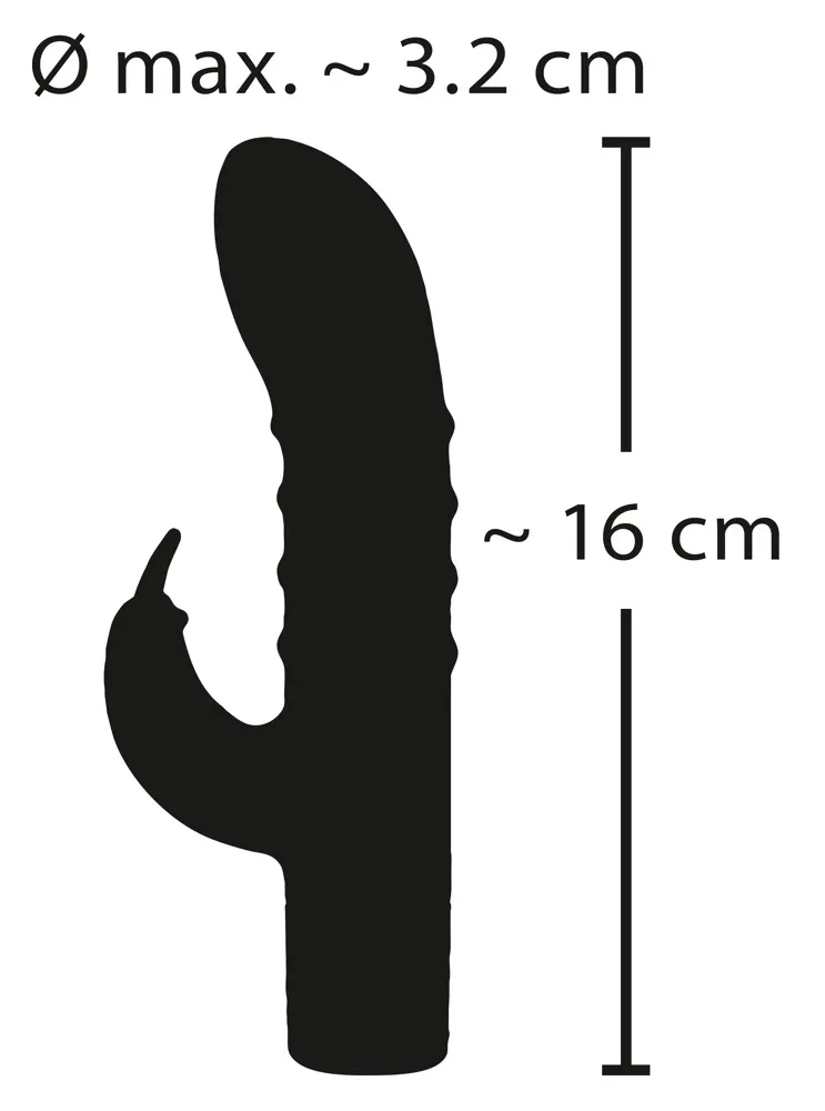 You2Toys Elegant Series Rabbit Vibe - Wibrator królik, Fioletowy, 16 cm