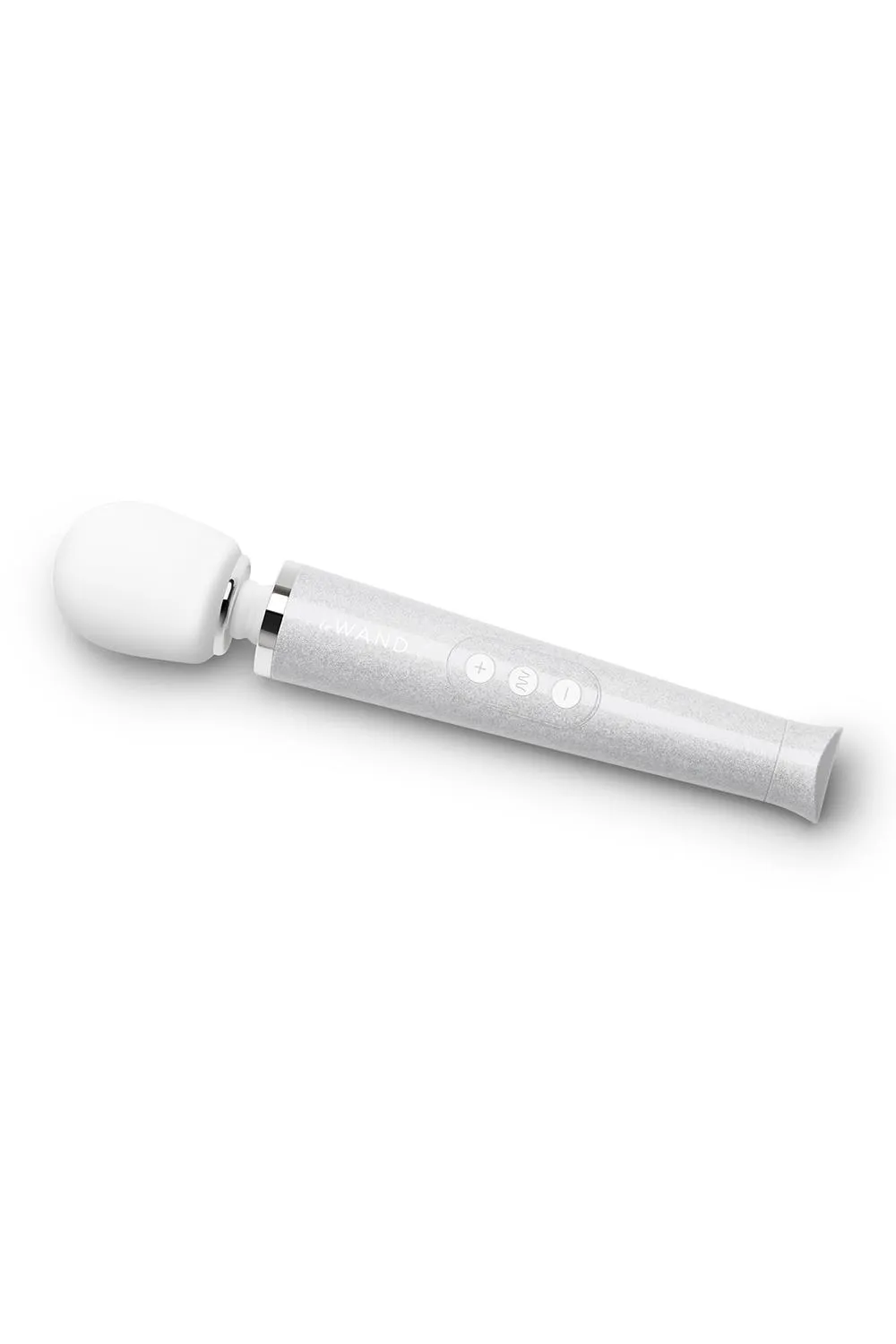 Le Wand All That Glimmers - Wibrator, Biały, 25.4 cm