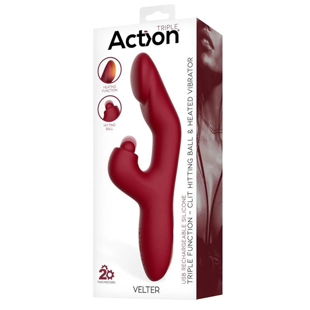 Action Velter - Wibrator, Bordоwy, 22 cm