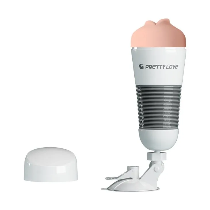 Pretty Love Hedy - Masturbator z wibracją, W kolorze cielistym, 27 cm