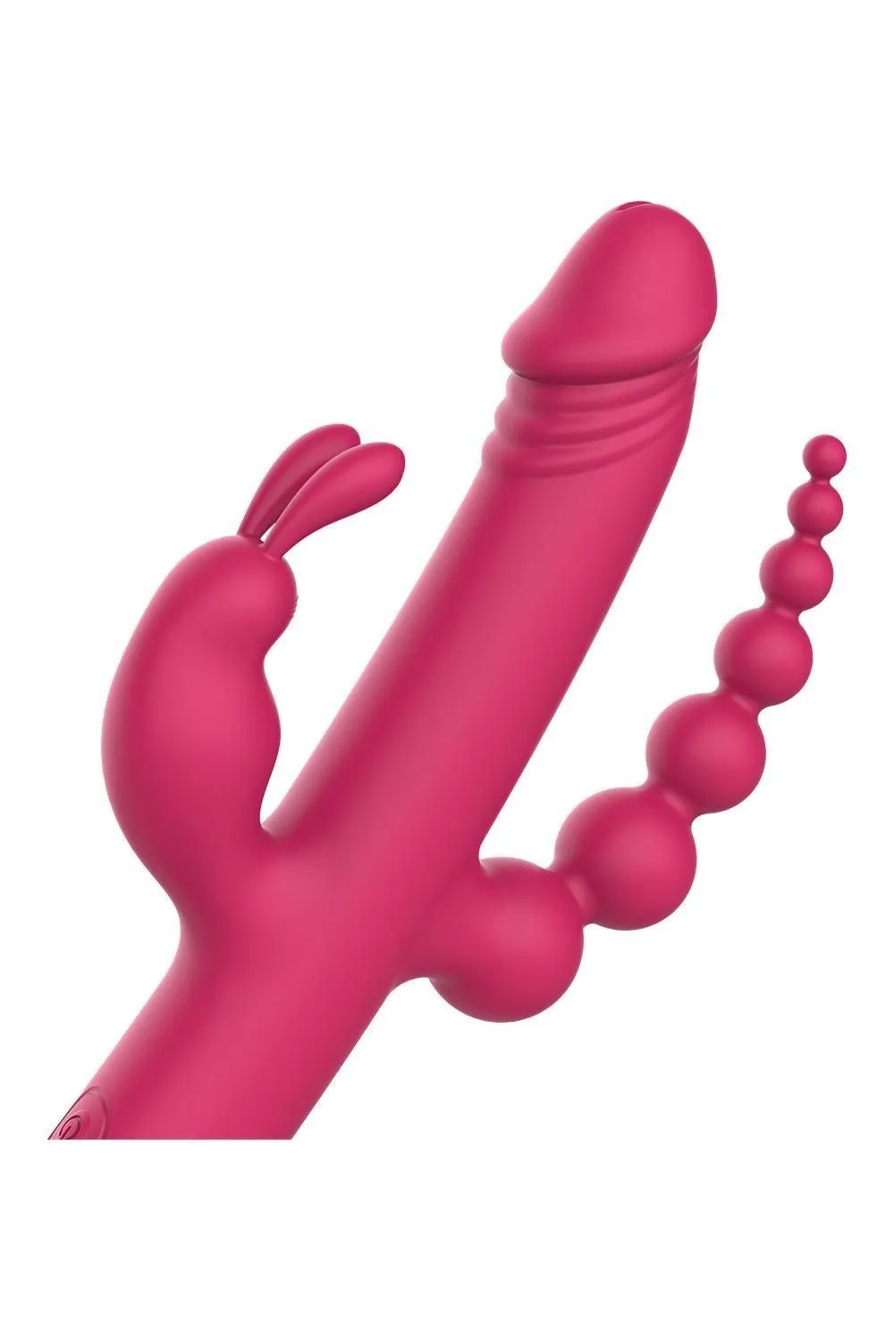 Вібратор Essentials Anywhere Pleasure Vibe, 40 см (рожевий)