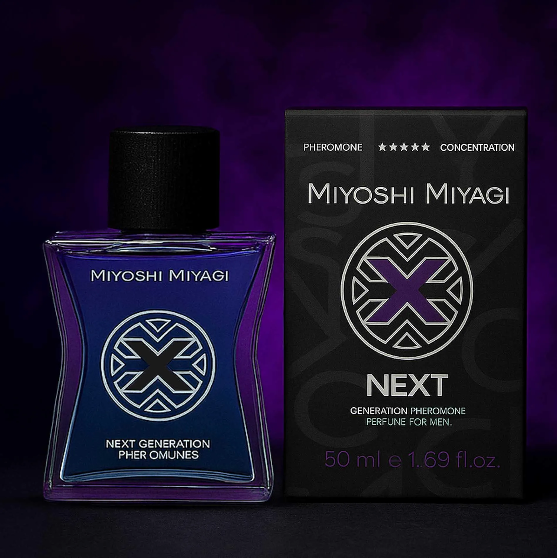 Чоловічі парфуми з феромонами Miyoshi Miyagi Next, 50 мл