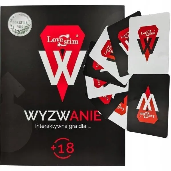 Эротическая игра LoveStim Gra Wyzwanie, 60 карт