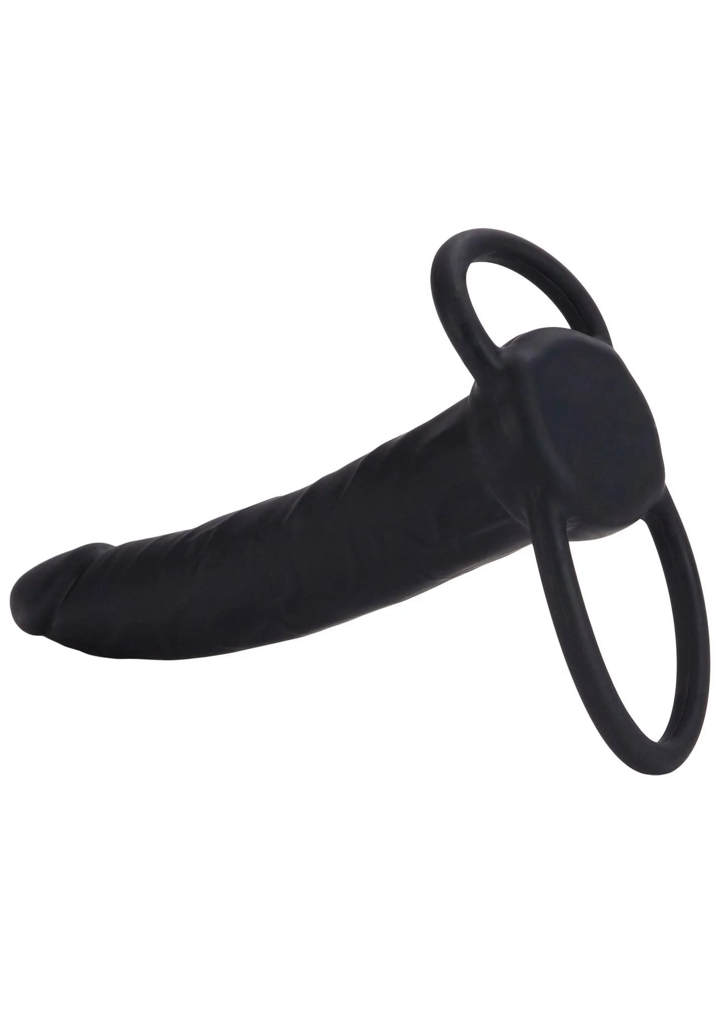 Насадка на пеніс Calexotics Dual Penetrator, 14 см (чорний)