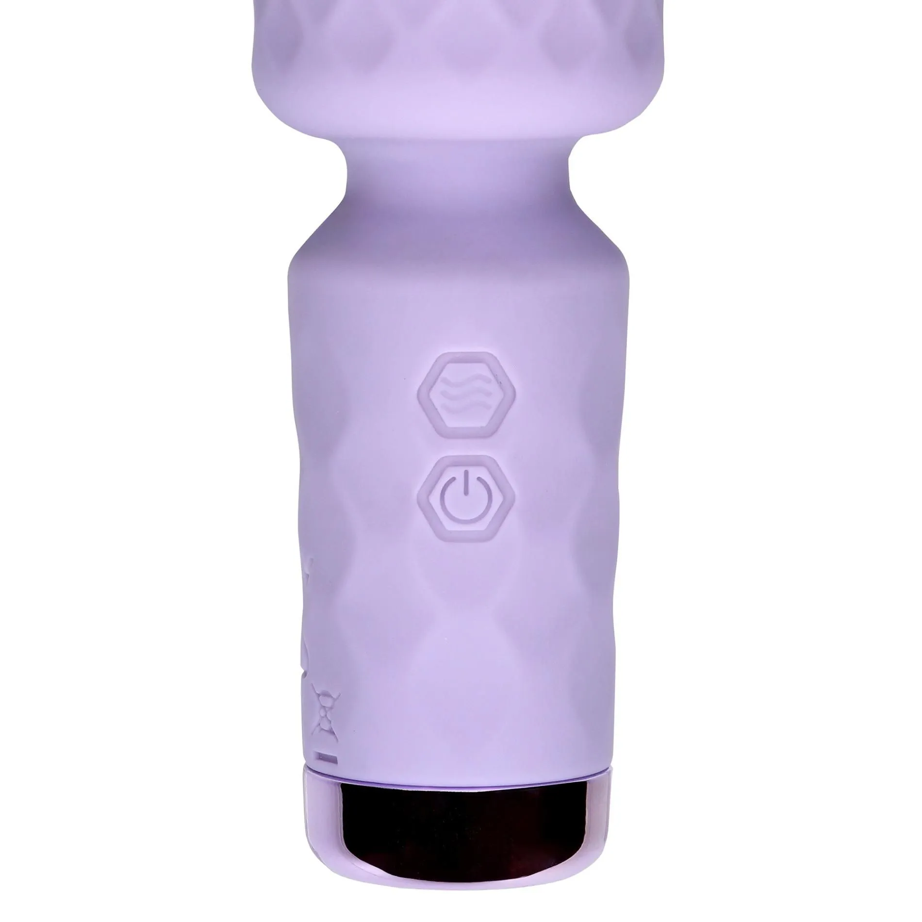 Мини-вибратор Loveline Mini Wand, 11.4 см (фиолетовый)