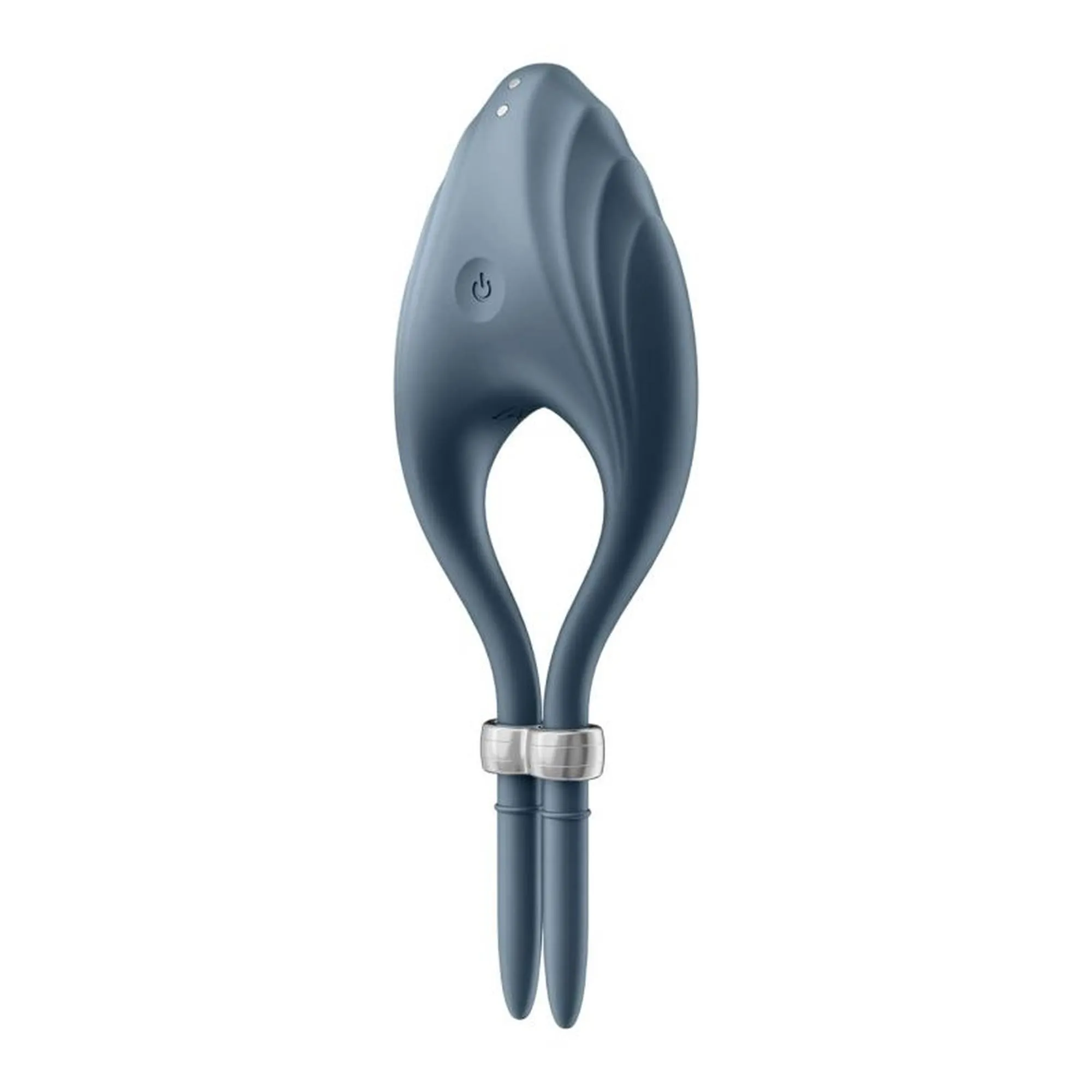 Satisfyer Duelist Ring - Pierścień wibracyjny, Niebieski, 14.2 cm