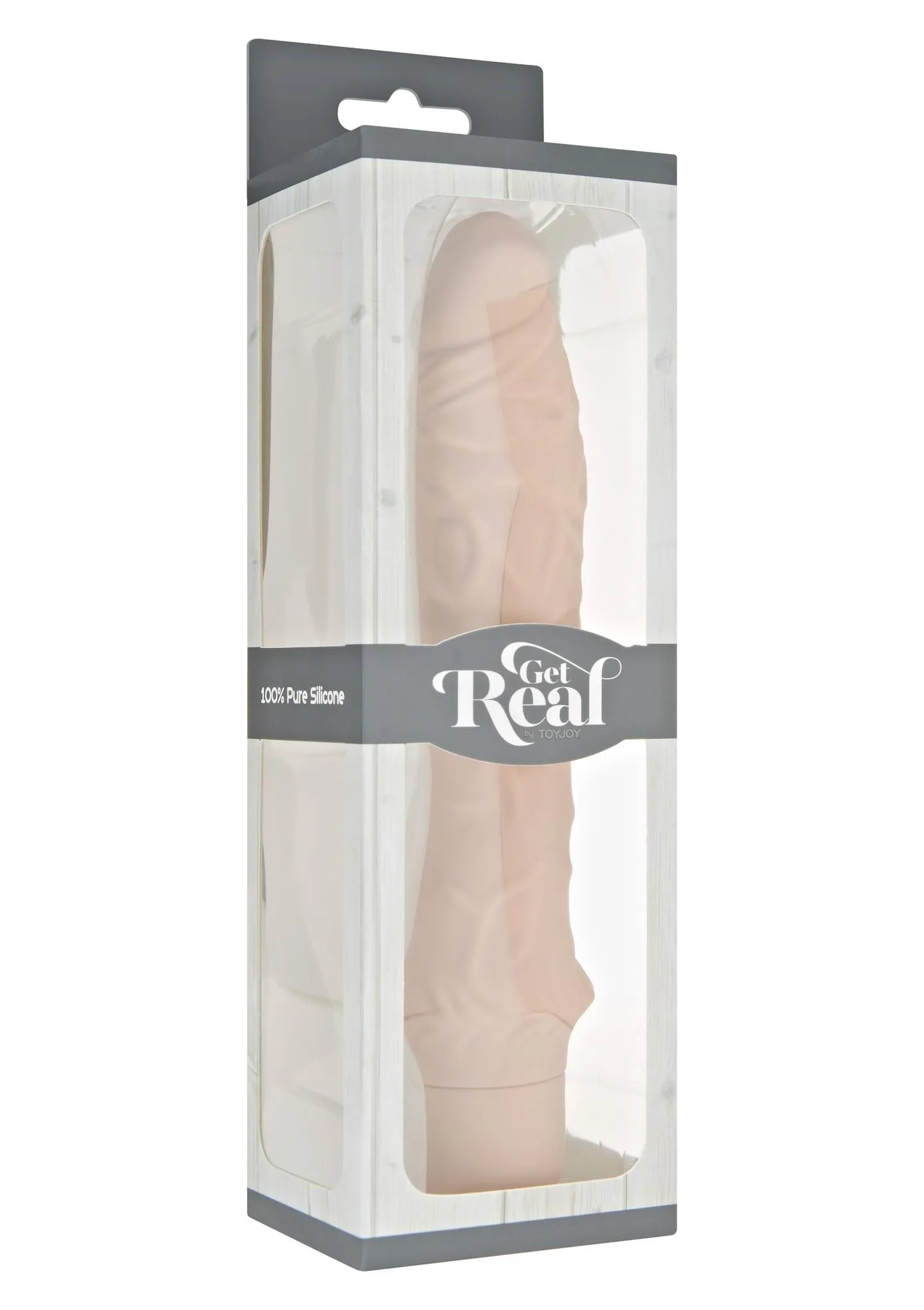 Вибратор Get Real Classic Large, 25 см (телесный)
