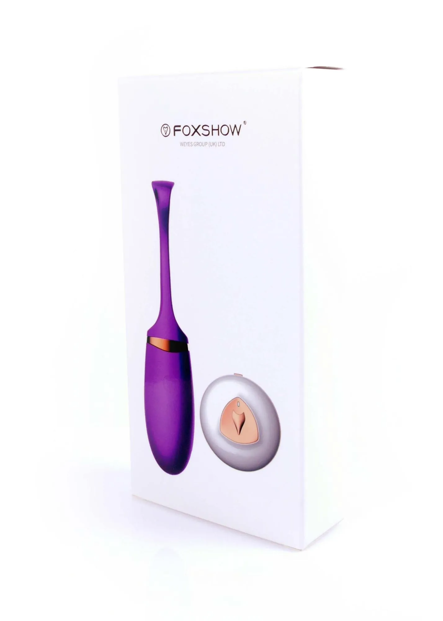 B - Series Fox Love Egg - Wibrujące jajko, Fioletowy, 14.5 cm