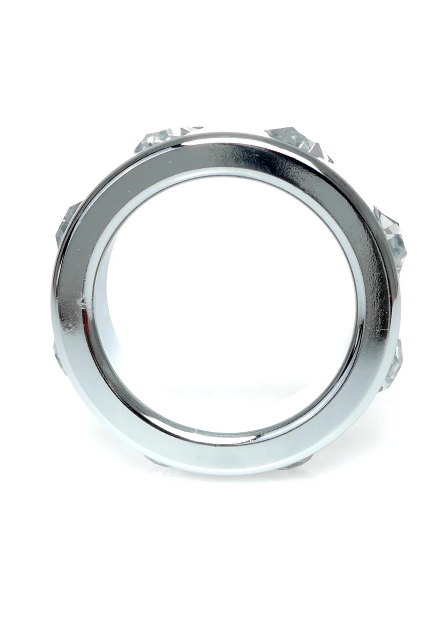 Эрекционное кольцо B - Series HeavyFun Metal Cock Ring, 4.5 см (серебристый)