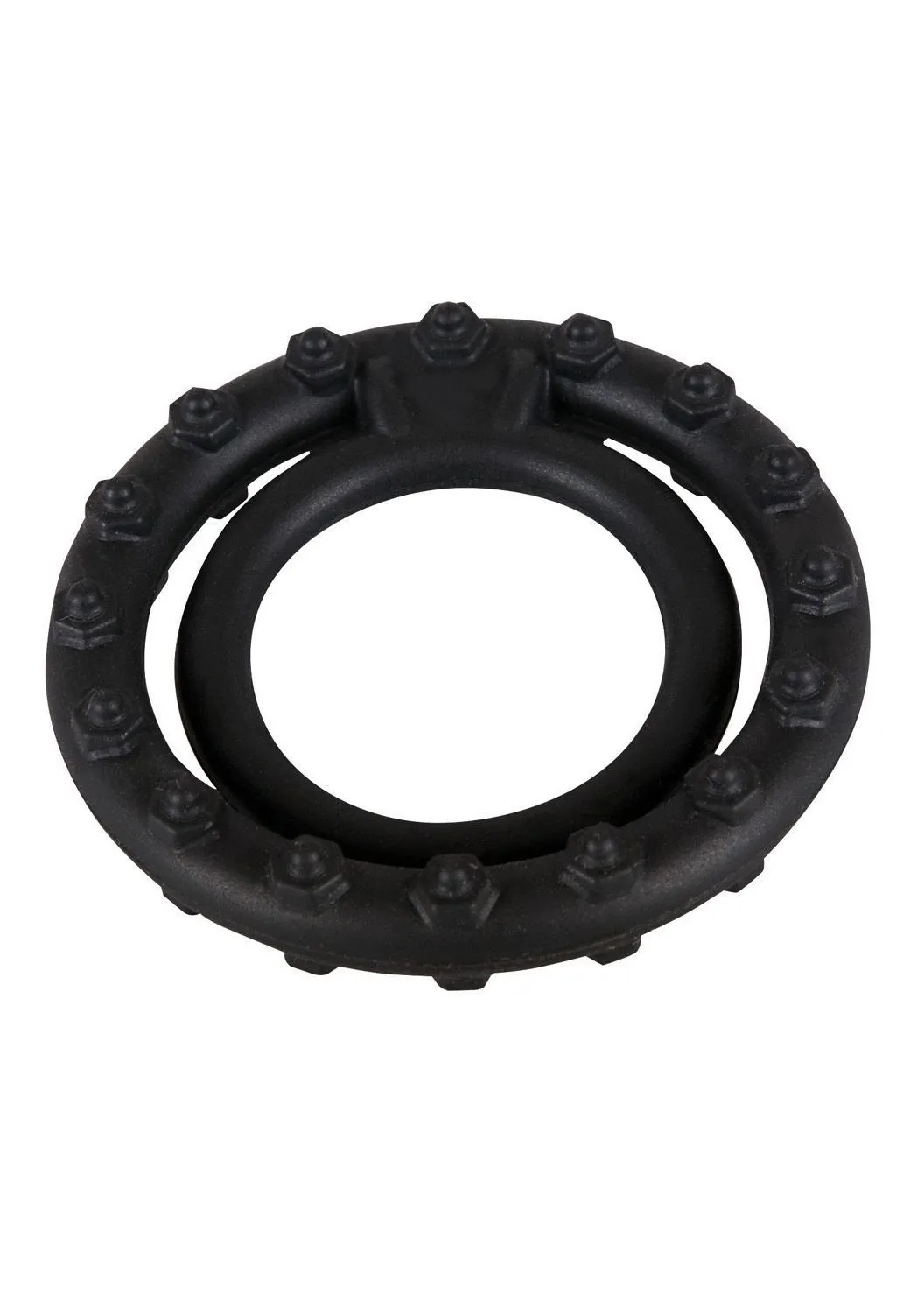 Ерекційне кільце You2Toys Steely Cockring, 3,7 см (чорний)