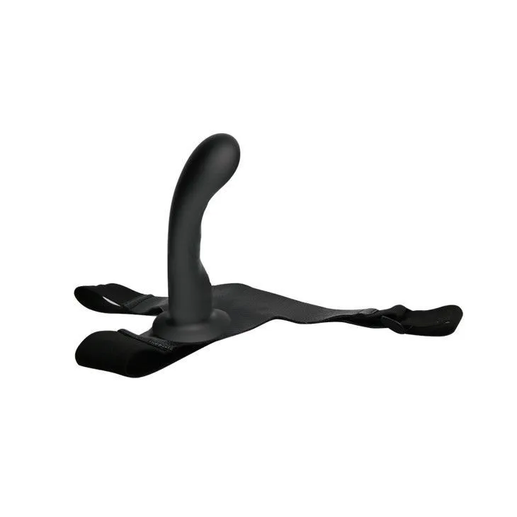 Страпон Ultra Passionate Harness Baile, 15.8 см (черный)