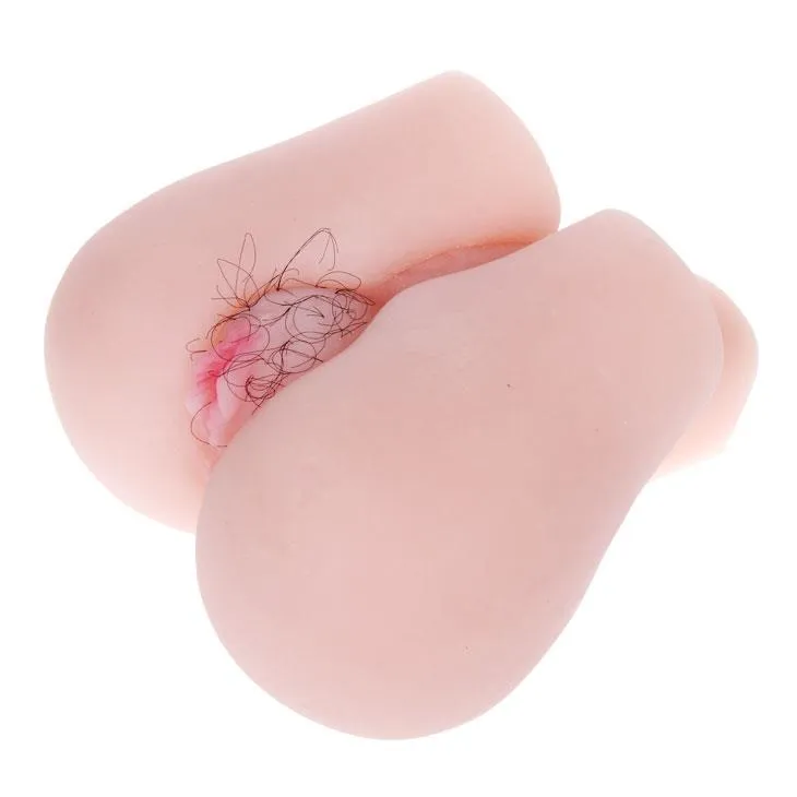 Мастурбатор Baile Pussy & Ass Hole с вибрацией (телесный)